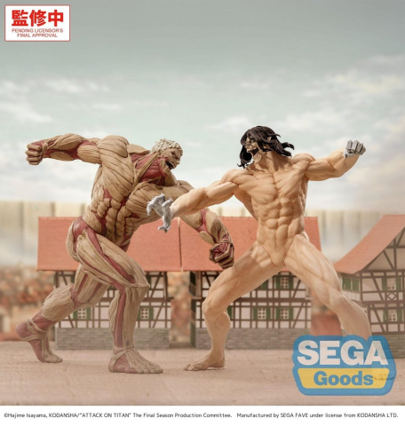 Attack on Titan GigantiX PVC Figure Reiner Braun Armored Titan Ver. 25 cm [3]