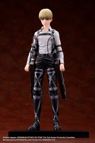 PRECOMENZI - Attack on Titan: The Final Season Oshi Works PVC Figure Armin Arlert The Final Season Ver. 23 cm