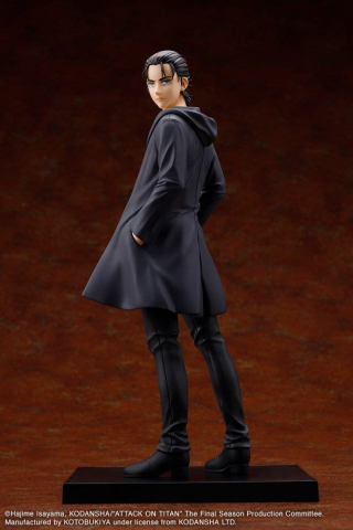 Collectibles - Attack on Titan: The Final Season Oshi Works PVC Figure Eren Yeager The Final Season Ver. 23 cm