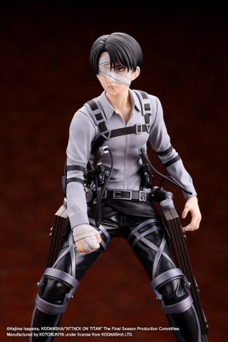 Attack on Titan: The Final Season Oshi Works PVC Figure Levi Ackerman The Final Season Ver. 20 cm [2]