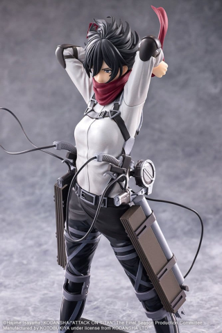 Attack on Titan: The Final Season Oshi Works PVC Figure Mikasa Ackerman The Final Season Ver. 25 cm [1]