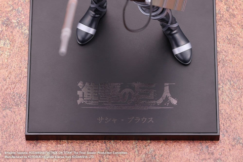Attack on Titan: The Final Season Oshi Works PVC Figure Sasha Blouse The Final Season Ver. 25 cm [4]