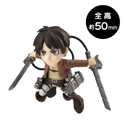 Attack on Titan Tobimas Mini Figures Pack of 6 (with gift) [11]
