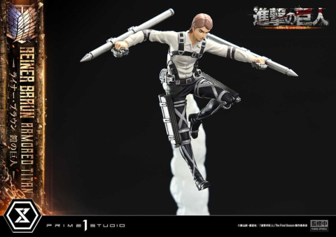 Attack on Titan (TV animation) Ultimate Diorama Masterline Statue Reiner Braun Armored Titan Bonus Version 75 cm [19]
