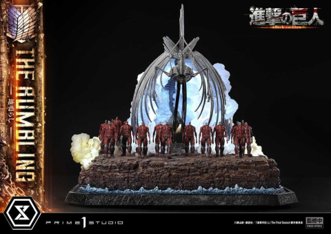 Attack on Titan West Ultimate Diorama Masterline Series Statue The Rumbling 64 cm [5]
