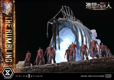 Attack on Titan West Ultimate Diorama Masterline Series Statue The Rumbling Bonus Version 64 cm [19]