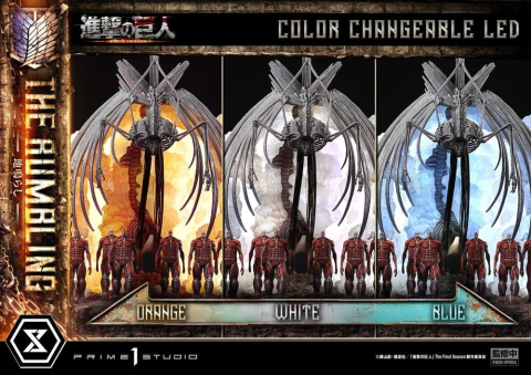 Attack on Titan West Ultimate Diorama Masterline Series Statue The Rumbling Bonus Version 64 cm [14]