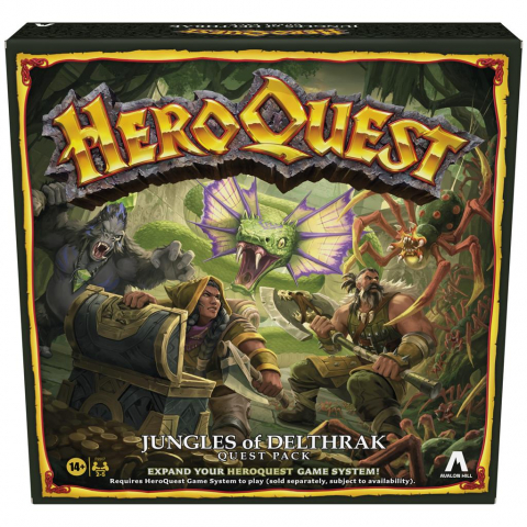 Board Games - Avalon Hill HeroQuest Jungles of Delthrak Quest Pack