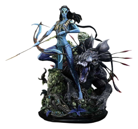Collectibles - Avatar (Film) Real Elite Masterline Series Statue 1/4 Neytiri & Thanator 75 cm
