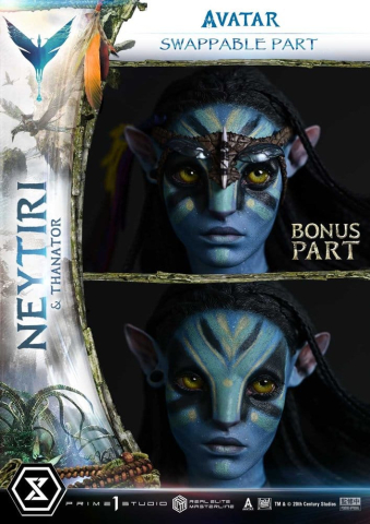 Avatar (Film) Real Elite Masterline Series Statue 1/4 Neytiri & Thanator Deluxe Bonus Version 75 cm [3]