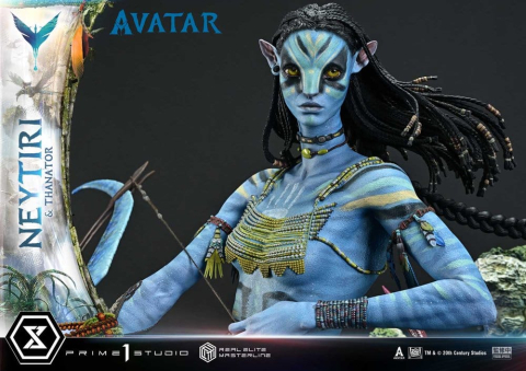 Avatar (Film) Real Elite Masterline Series Statue 1/4 Neytiri & Thanator Deluxe Version 75 cm [14]
