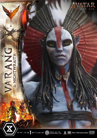 Avatar: Fire and Ash (Film) Real Elite Masterline Series Statue 1/4 Varang & Nightwraith Avatar Legacy Collection Bonus Version 96 cm [10]