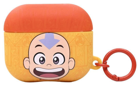 PRECOMENZI - Avatar: The Last Airbender 3D Foam Airpods Case Bag Clip Aang Display (12)