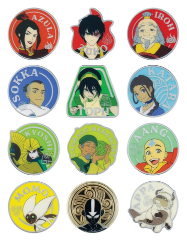 Avatar: The Last Airbender Mystery Pin Badges Blind Box Display (12) [7]