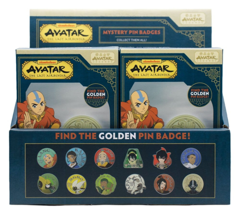 Avatar: The Last Airbender Mystery Pin Badges Blind Box Display (12) [19]