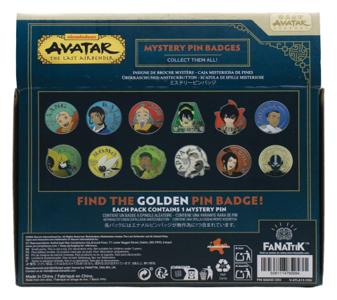 Avatar: The Last Airbender Mystery Pin Badges Blind Box Display (12) [5]