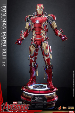 Avengers: Age of Ultron Movie Masterpiece Diecast Action Figure 1/6 Iron Man Mark XLIII (2.0) 32 cm [17]