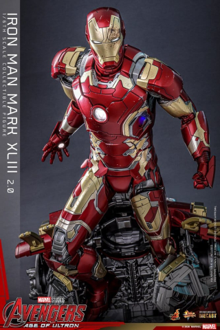 Avengers: Age of Ultron Movie Masterpiece Diecast Action Figure 1/6 Iron Man Mark XLIII (2.0) 32 cm [14]