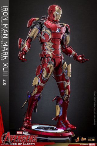 Avengers: Age of Ultron Movie Masterpiece Diecast Action Figure 1/6 Iron Man Mark XLIII (2.0) 32 cm [15]