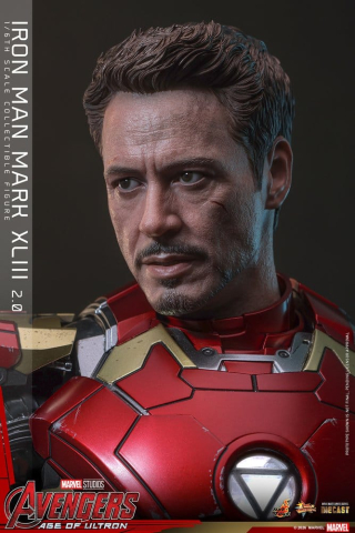 Avengers: Age of Ultron Movie Masterpiece Diecast Action Figure 1/6 Iron Man Mark XLIII (2.0) 32 cm [9]