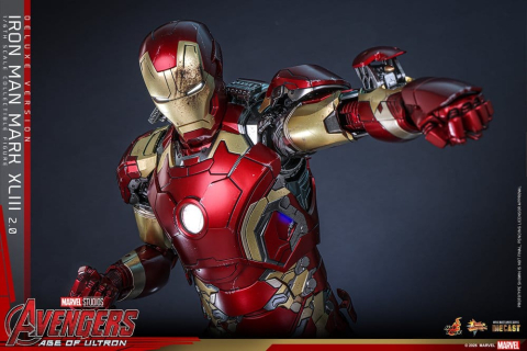 Avengers: Age of Ultron Movie Masterpiece Diecast Action Figure 1/6 Iron Man Mark XLIII (2.0) (Deluxe Version) 32 cm [5]