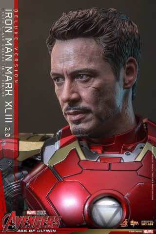 Avengers: Age of Ultron Movie Masterpiece Diecast Action Figure 1/6 Iron Man Mark XLIII (2.0) (Deluxe Version) 32 cm [17]