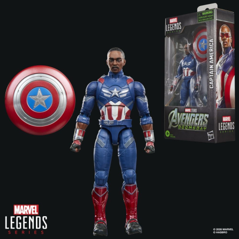 Avengers: Doomsday Marvel Legends Action Figure Captain America 15 cm [1]