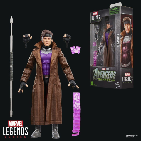 PRECOMENZI - Avengers: Doomsday Marvel Legends Action Figure Gambit 15 cm