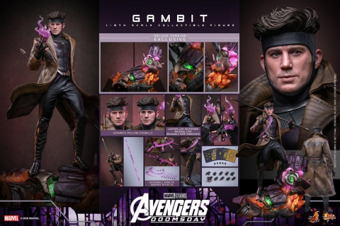 Avengers: Doomsday Movie Masterpiece Action Figure 1/6 Gambit (Deluxe Version) 31 cm [23]