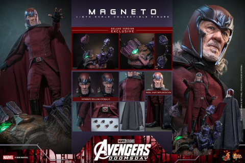 Avengers: Doomsday Movie Masterpiece Action Figure 1/6 Magneto (Deluxe Version) 30 cm [23]