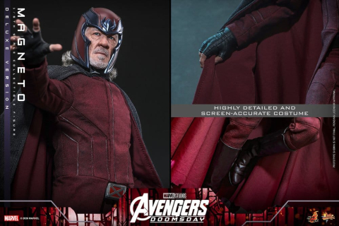 Avengers: Doomsday Movie Masterpiece Action Figure 1/6 Magneto (Deluxe Version) 30 cm [22]