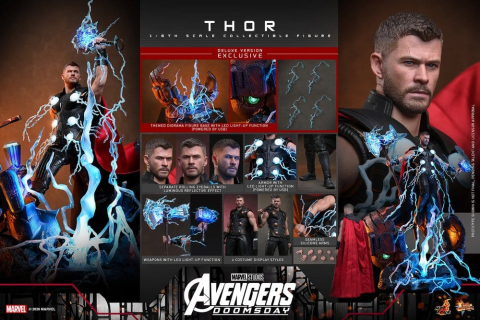 Avengers: Doomsday Movie Masterpiece Action Figure 1/6 Thor (Deluxe Version) 32 cm [18]