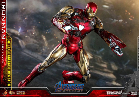 Avengers: Endgame Movie Masterpiece Diecast Action Figure 1/6 Iron Man Mark LXXXV (Battle Damaged Version) Special Edition 32 cm [11]