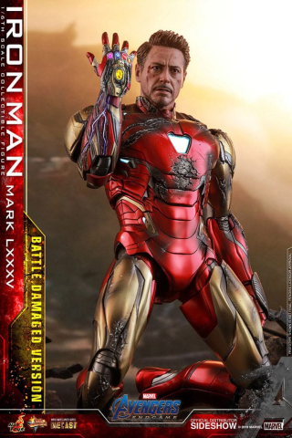 Avengers: Endgame Movie Masterpiece Diecast Action Figure 1/6 Iron Man Mark LXXXV (Battle Damaged Version) Special Edition 32 cm [2]
