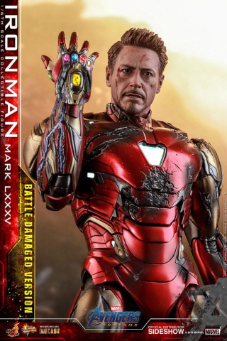 Avengers: Endgame Movie Masterpiece Diecast Action Figure 1/6 Iron Man Mark LXXXV (Battle Damaged Version) Special Edition 32 cm [4]