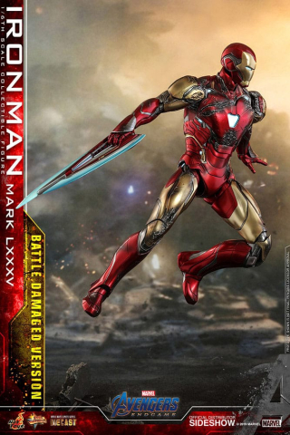 Avengers: Endgame Movie Masterpiece Diecast Action Figure 1/6 Iron Man Mark LXXXV (Battle Damaged Version) Special Edition 32 cm [9]