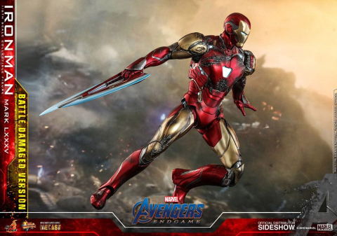 Avengers: Endgame Movie Masterpiece Diecast Action Figure 1/6 Iron Man Mark LXXXV (Battle Damaged Version) Special Edition 32 cm [10]
