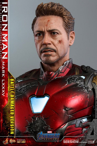 Avengers: Endgame Movie Masterpiece Diecast Action Figure 1/6 Iron Man Mark LXXXV (Battle Damaged Version) Special Edition 32 cm [20]