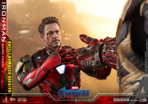 Avengers: Endgame Movie Masterpiece Diecast Action Figure 1/6 Iron Man Mark LXXXV (Battle Damaged Version) Special Edition 32 cm [16]