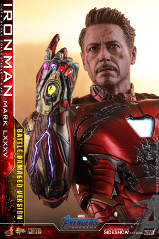 Avengers: Endgame Movie Masterpiece Diecast Action Figure 1/6 Iron Man Mark LXXXV (Battle Damaged Version) Special Edition 32 cm [7]