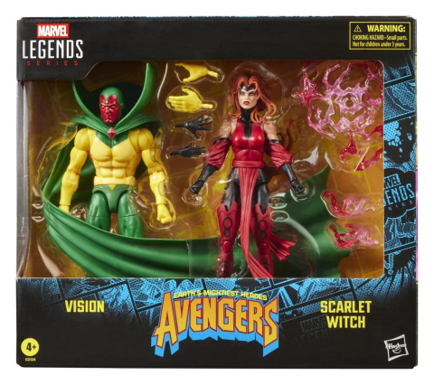 Avengers Marvel Legends Action Figure 2-Pack Vision & Scarlet Witch 15 cm [2]