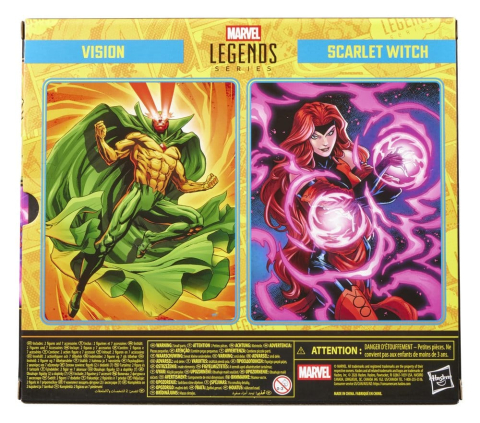 Jucarii - Avengers Marvel Legends Action Figure 2-Pack Vision & Scarlet Witch 15 cm