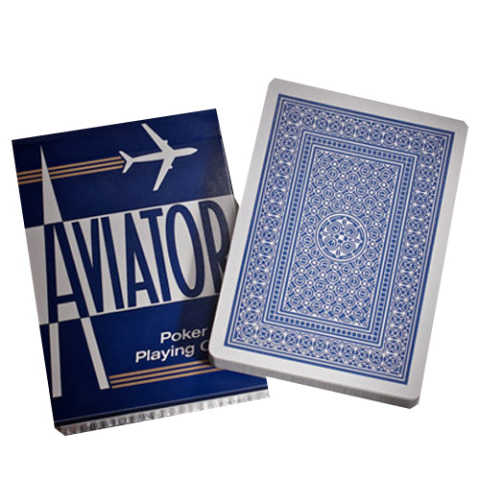 Aviator – Standard Poker Playing Cards (Red / Blue) [2]