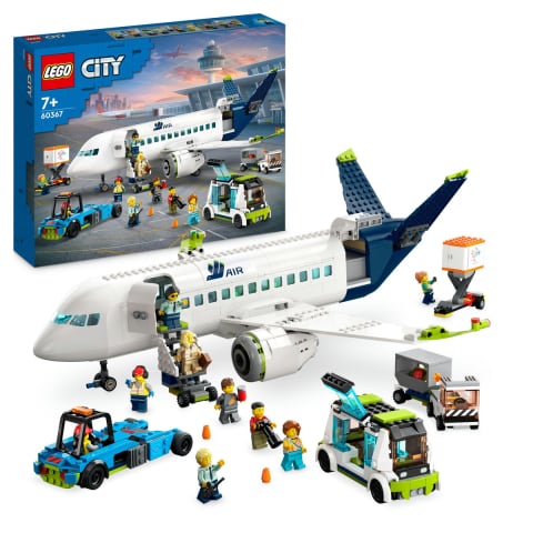Lego City - LEGO City Avion de pasageri 60367