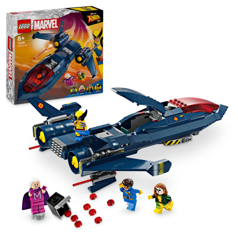 LEGO Marvel Super Heroes - LEGO Marvel Avionul X-Jet al X-Men 76281