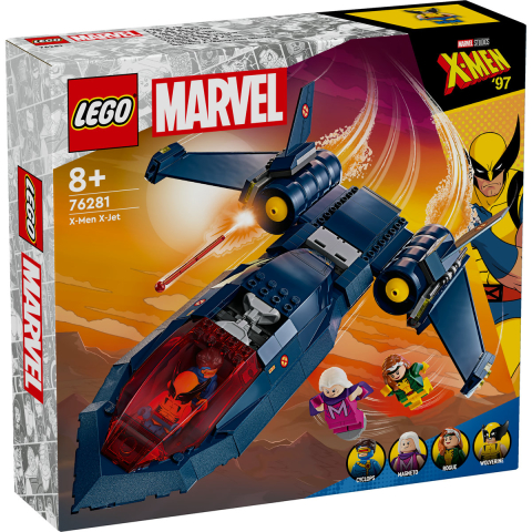 LEGO Marvel Avionul X-Jet al X-Men 76281 [1]