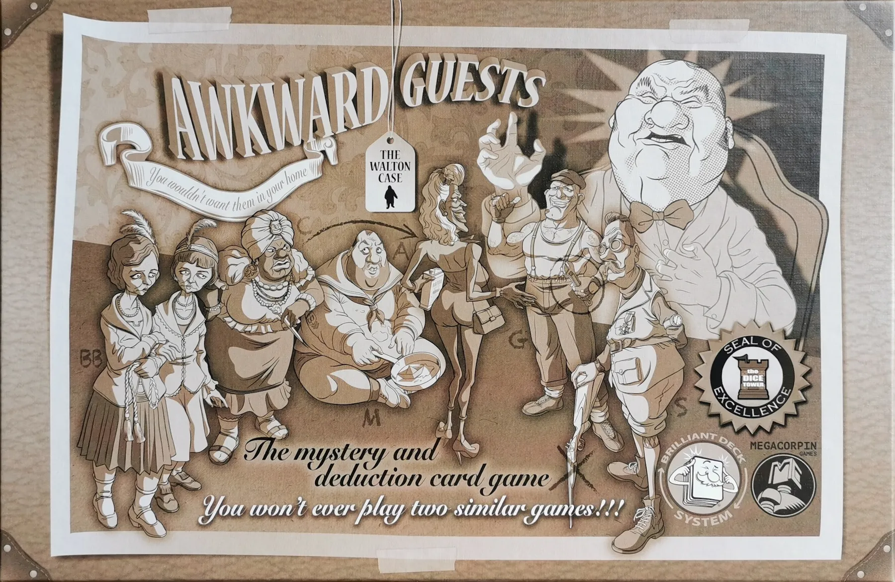 Board Games - Awkward Guests: The Walton Case Board Game (English)