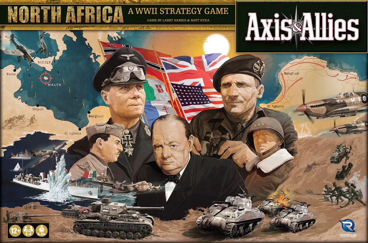 Board Games - Axis & Allies: North Africa