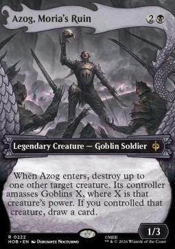 Singles Trading Card Games - Azog, Moria's Ruin (V.1) The Hobbit: Extras - Singles 222