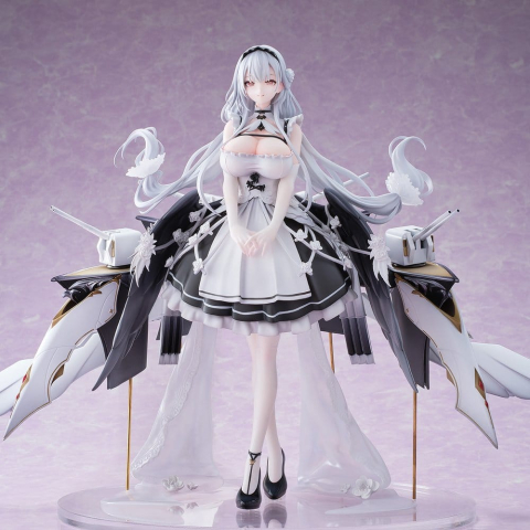 Collectibles - Azur Lane PVC Figure 1/6 Shira Heavy Armament Ver. 26 cm